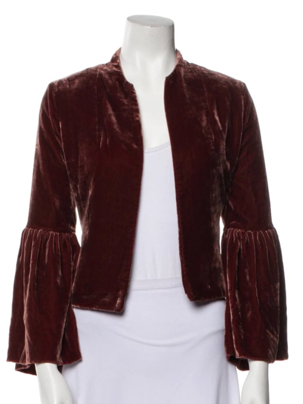 Ulla Johnson Velvet Cropped Jacket | Size 6